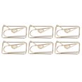 thumbnail image 4 of Paper Clips Non Skid, Prevent Tearing Golden Metallic Paper Clips  For File Classification Envelope, 4 of 8