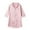 Pink 02, variant on LYMAYTER 2-12 Years Girls Satin Silk Nightgown Button down Sleepwear Kids Short Sleeve Pajamas for Toddler V-Neck Dress Cardigan Robe