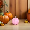 thumbnail image 4 of GOOHOCHY Citrouille en Mousse Rose Simulation pour Fête d'Automne Centre de Table Action de Grâce, 4 of 8