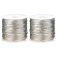 thumbnail image 1 of Shisuyan 2 Roll Creative Wrapping Rope Practical Fashion Gift Package Rope DIY Decoration Supplies for Home Shop Store (Silver), 1 of 8