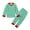 Z03-Green, variant on Pajamas for Boys Size 10-12 Truck Graphic Print Sleepwear Long Sleeve Crewneck Top Pants 2 Piece Set Fall Winter Loose Casual Outfits Boys Nightwear
