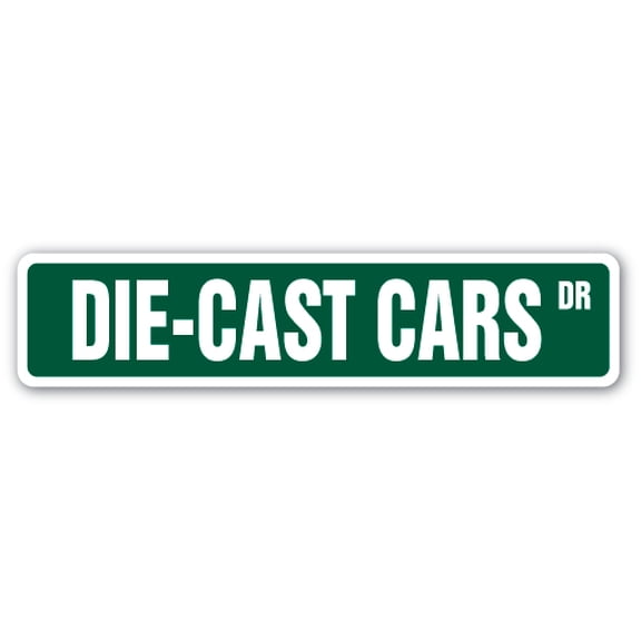 Die-cast Cars Street [3 Pack] of Vinyl Decal Stickers