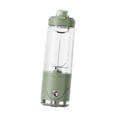 thumbnail image 2 of Licuadora eléctrica portátil con vaso para cocina, exteriores e interiores. Verde, 2 of 9