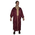 thumbnail image 2 of Jouhara Handmade Caftan Burgundy, 2 of 7