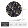 thumbnail image 2 of Salouo Snake Sleep Pattern Bone China Decorative Plate,Holiday Decor Decorative Ceramic Plates with Stand Elegant Home DéCor for Hallway/Living Room/Bedroom-6in, 2 of 6