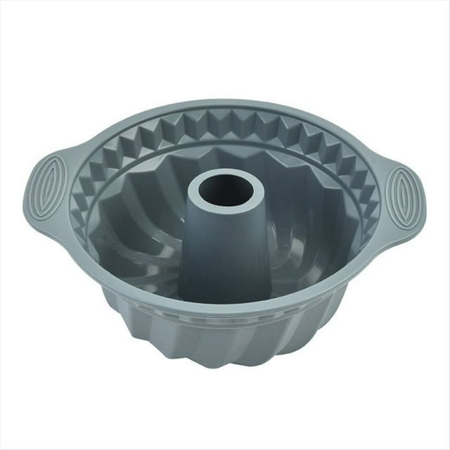 Molde de Silicona para Repostería, Molde para Pasteles, Utensilios para Hornear, Herramientas para Postres, Muffins, Pan, Accesorios para Hornear, Gris Nórdico