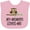 AD-Pink, variant on Inktastic My Memere Loves Me Grandchild Owl for Girl Girls Baby Bib