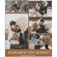 thumbnail image 3 of Custom Photo Blanket Personalized Picture Blanket Customize Photoblankets, Design Photo Collage Throw Blanket for Valentine Birthday Anniversary Wedding Gifts Blankets, 3 of 5