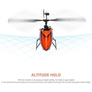 Bruce&Shark RC Helicopter, WLtoys XK K127 Remote Control Helicopter, 4 Channel RC Aircraft with 6-Axis Gyro, Altitude Hold, One Key Take Off/Landing, Easy to Fly for Kids and Beginners