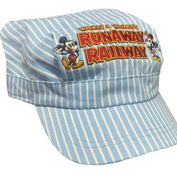 Disney store Mickey and Minnie runaway railway hat