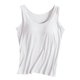 thumbnail image 1 of Camiseta sin mangas con tirantes y relleno en el pecho, sin aros, para yoga y deporte - Poliéster, diseño acanalado, adecuada para ocasiones deportivas informales., 1 of 3