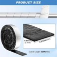 thumbnail image 2 of Pipe Insulation Wrap 32.8 FT Foil Outdoor Foam Pipe Wrap Insulation, 2 of 5