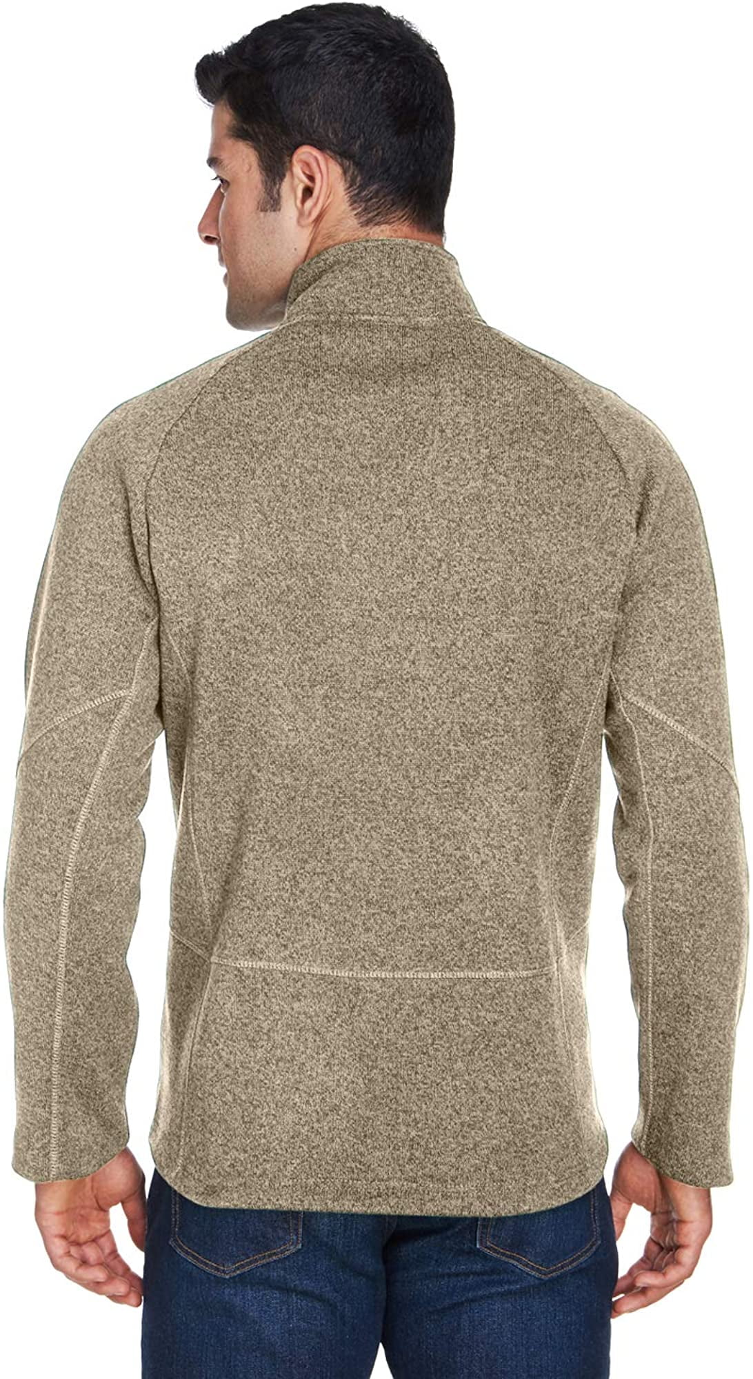 ウェア Bristol Devon & Jones Adult Bristol Sweater Fleece Quarter-Zip