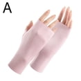 thumbnail image 4 of Fingerless Gloves Semi-finger Driving Glove Ice Silk Fingers Half Gloves., 4 of 8