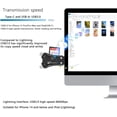 thumbnail image 2 of Lector de tarjetas SD/micro SD USB 3.0 4 en 1 para iPhone, iPad, Android, 2 of 9