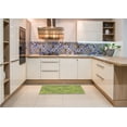 thumbnail image 6 of Ahgly Company Machine Washable Indoor Rectangle Transitional Green Area Rugs, 7' x 10', 6 of 7