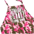 thumbnail image 2 of ApronMen, Funny Aprons For Men - Straight Outta Flavor Town - 100% Cotton with Pockets - Pink Camo, 2 of 6