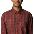 thumbnail image 4 of Columbia Men's Vapor Ridge III Long Sleeve Shirt, Warp Red Plaid Gradient, Large, 4 of 6