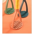 thumbnail image 2 of Qepwscx Plastic Potato Masher, Masher Kitchen Tool & Food Masher/Potato Smasher Perfect for Bean, Vegetable Baby Supplementary Food Small Tool-Blue, 2 of 7