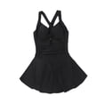 thumbnail image 3 of Traje de baño para mujer Traje de baño entrecruzado Cuello en V profundo Vestido de baño transpirable para mujer L, 3 of 8