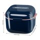 thumbnail image 5 of Inteprter Estuche para llaves Limpieza en remojo Caja de almacenamiento de falsos Plástico lavable Bolsillo Pezón Contenedor de joyas Accesorio Almacenamiento y organización del hogar Azul Inteprter HA059508-01, 5 of 6
