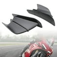 thumbnail image 5 of Winglets aerodinámicos para motocicleta, alerón de ala ABS, accesorio de modificación Universal, mate, no dañará la motocicleta original, 5 of 5