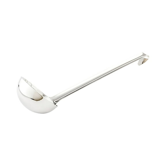 Restaurantware-Met Lux 8 Ounce Portion Ladle, 1 Multipurpose Portion Serving Spoon - Does Not Corrode, Dishwashable, Stainless Steel Portion Control Serving Utensil, Premium