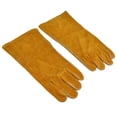 thumbnail image 3 of Guantes de soldadura Ticfox RTD1526 de Cuero de vaca amarillo dedo completo, 3 of 14