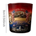 thumbnail image 2 of 2Pcs 250 Anniversary Whiskey Glass, “We The People” Heritage Whiskey Glasses, Declaration of Independence Printed Glasses for Bourbon, Scotch, Spirits and Wine, 250th Anniversary Gifts for Men, 2 of 5