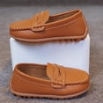 thumbnail image 4 of Negro Plato Vestido Zapatos Niños de las Niñas Cuatro Estaciones Estilo Británico de Color Sólido de un Pie Suave-Suela Mochilas Vestido de Cuero Falso, 4 of 6