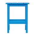 thumbnail image 6 of Polytrends  Laguna Hdpe All Weather Outdoor Patio Square Side Table Pacific Blue, 6 of 8