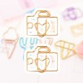 thumbnail image 4 of 10 unids/set de Clip de papel para libros, Clip de papel creativo de dibujos animados, papelería Kawaii duradera JShteea Libre de BPA, 4 of 6