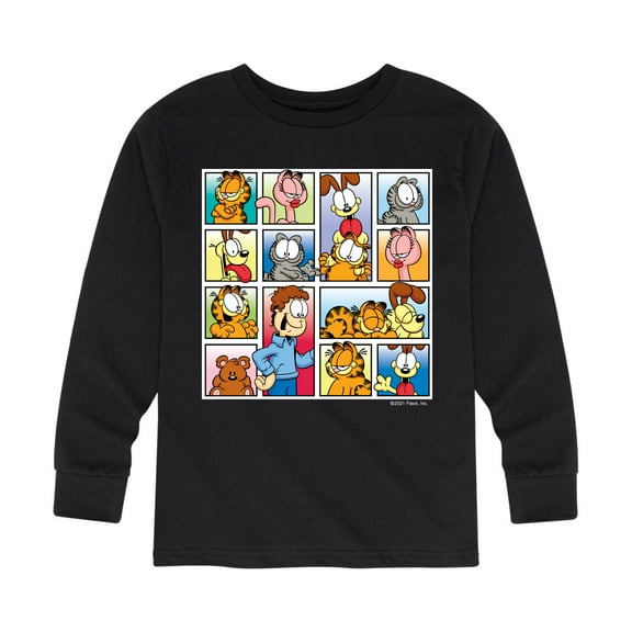 Garfield - Friends - Toddler And Youth Long Sleeve Graphic T-Shirt