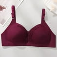 thumbnail image 2 of Ahuyic Summer Women Bra,Women Plus Size Bras,Women's Nursing Bra Maternity Sleeping Underwear Large Size Large Cup No Underwear Women Daily Bra, 2 of 5