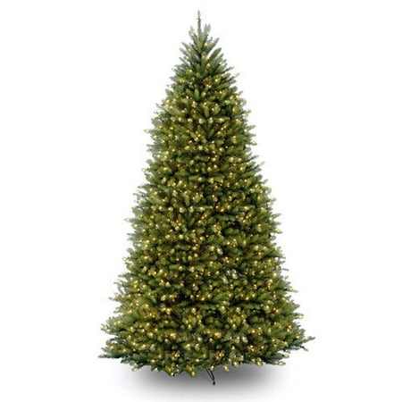 National Tree Co. 10' Dunhill Fir Artificial Christmas Tree with 1200 Clear Lights