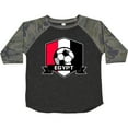 thumbnail image 3 of Inktastic Soccer Egypt Flag Banner Boys or Girls Toddler T-Shirt, 3 of 5