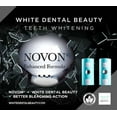 thumbnail image 5 of White Dental Beauty Teeth Whitening Kit; 4 Syringes of 3 ml Teeth Whitening Gel Powered By NOVON® Technology. Includes Kit, Boil & Bite Whitening Trays, and Case (16% Carbamide Peroxide), 5 of 7