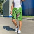 thumbnail image 6 of Pofeuu CROCODILE HEAD Print Men's Soft Woven Elastic Waistband Sleep Pajama Short-3X-Large, 6 of 6