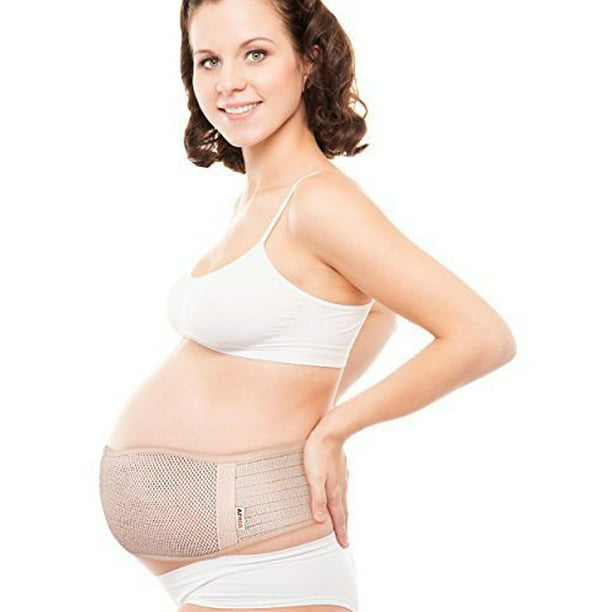 Arbejdskraft Sult Mos AZMED Maternity Belt, Breathable Abdominal Binder, Back Support, One Size,  Beige - Walmart.com