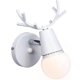 thumbnail image 1 of Creative Wall Light Modern Simple Candle Iron E27 Base Deer Head Nordic Style Art Deco, 1 of 5