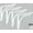 White Classic, variant on Classic Shelf Bracket Set by Balin Designs (Black) for 12"- 14" Mantel Shelves L Brackets – Heavy Duty Decorative Metal Supports – Easy Installation with Hardware Included - Set of 2