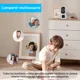 thumbnail image 3 of Kuiiyer® 4mp Cámara De Seguridad Vigilancia Wifi Doble Lente Mascota Bebe Admite Intercomunicador Bidireccionalvisión Nocturna A Todo Color, 3 of 8