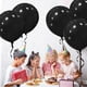 thumbnail image 4 of Globos ASIYUHY de látex negro, 18 cm, paquete de 12 unidades, para decoración de fiestas, 4 of 6