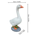 thumbnail image 3 of 22in Giant Vinyl White Goose, Shock-resistant and Detachable Porch Goose Statues, Indoor or Outdoor Decorative Goose Figurine for Garden, Patio, or Entryway Accent, 3 of 10