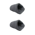 thumbnail image 3 of Greeniant Cómoda perrera para perros Fácil de limpiar y mantener Casa con cama para mascotas con forma de zapatilla para gatos gris XS > gris XS,&amp;gt; 2Conjunto, 3 of 6