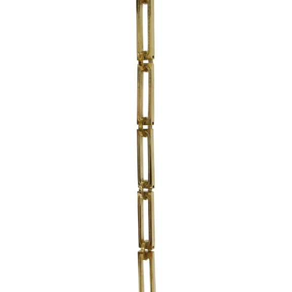 RCH Hardware CH-BR29L-H Brass Chandelier Chain, 2 Sizes, Various Finishes (3 Feet)