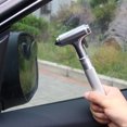 thumbnail image 4 of Martillo de seguridad para automóvil, martillo de escape de emergencia de metal ignífugo con interruptor de ventana de aleación dura y cortador de cinturón de seguridad, herramienta de escape de emergencia de aleación de aluminio para accidentes automovilísticos ER, 4 of 5