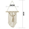 thumbnail image 2 of Handmade Woven Macrame Wall Hanging Tapestry Wall Room Home Decor, 2 of 4