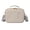 Khaki Gray Net, variant on KRTYDBFZ Portable Photo Printer Storage Bag with Mesh Pocket and Strap 3 Color Optional