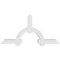 thumbnail image 4 of 84"W x 42"H x 6"D x 6"F, 12/12 Pitch, Ericson Architectural Grade PVC Gable Bracket, 4 of 8